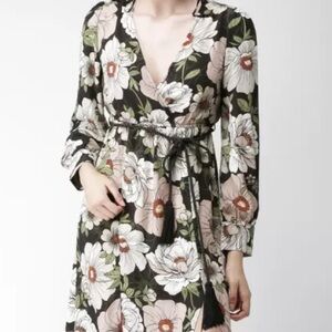 FOREVER 21 Women Black Printed Maxi Dress